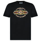 Casablanca "Unity Is Power" Printed T-Shirt in Black