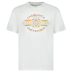 Casablanca ‘Unity Is Power’ T-Shirt in White