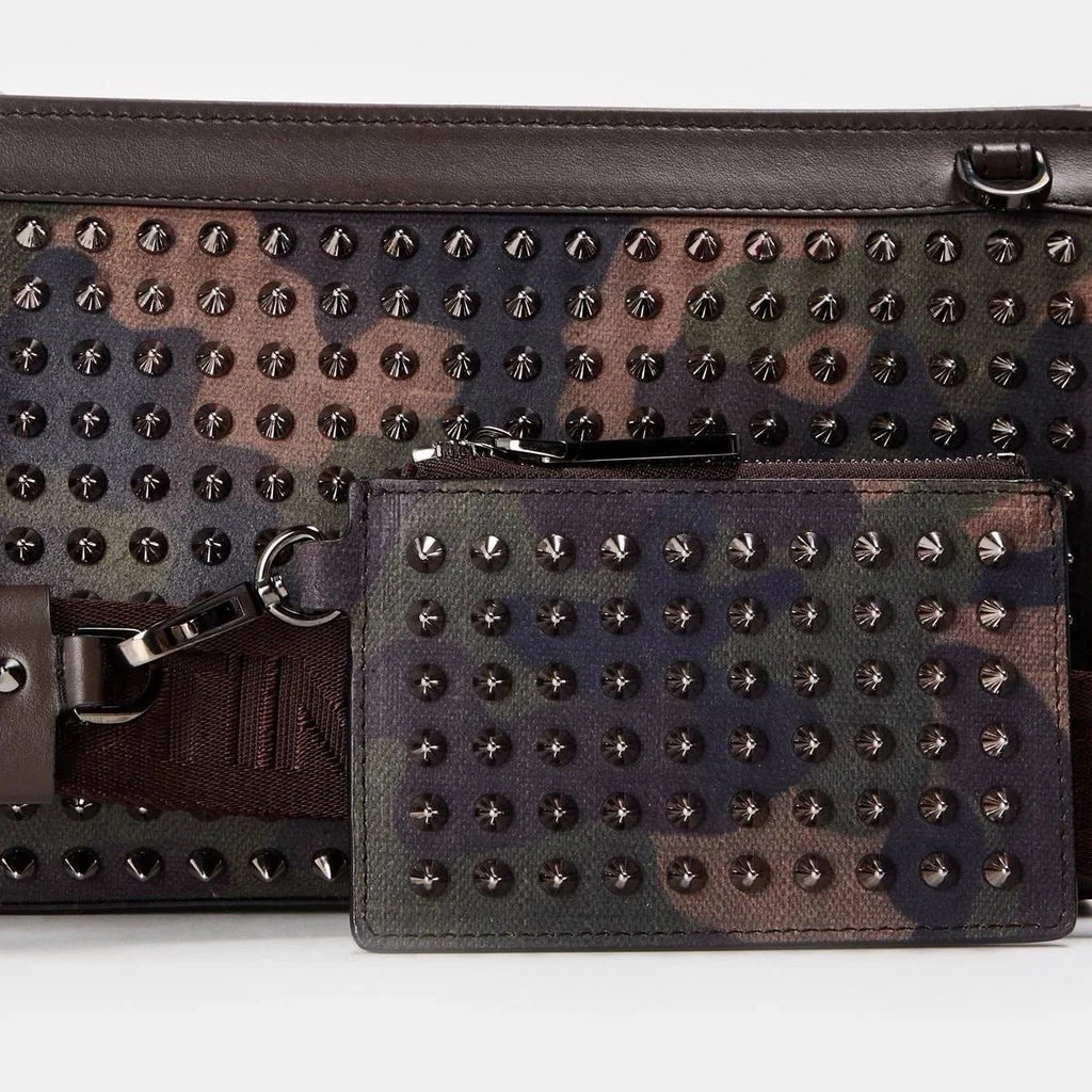 Christian Louboutin Funky Crossbody Bag in Café Green Met