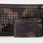 Christian Louboutin Funky Crossbody Bag in Café Green Met