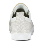 Christian Louboutin Louis Junior Spikes Canvas Sneakers in Beige