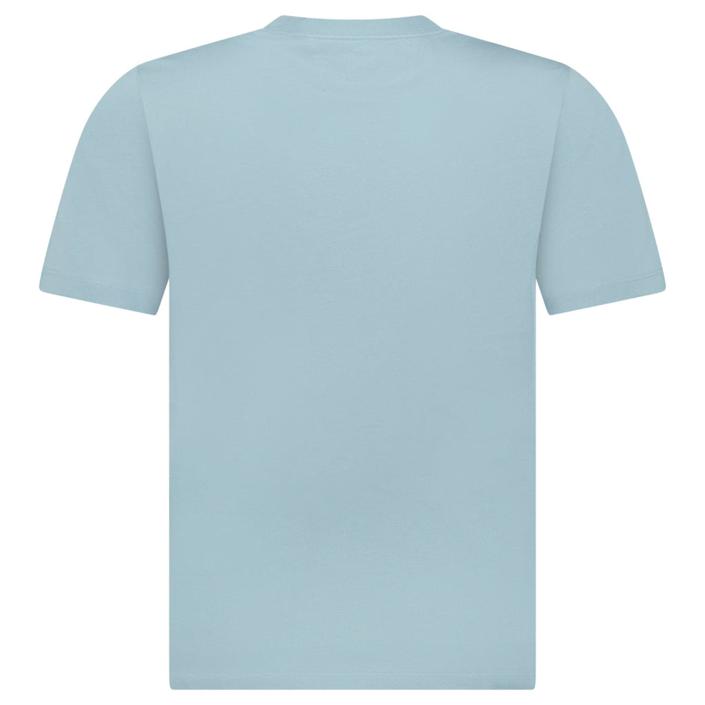 CP Company 30/1 Jersey Short Sleeve Printed T-Shirt in Blue