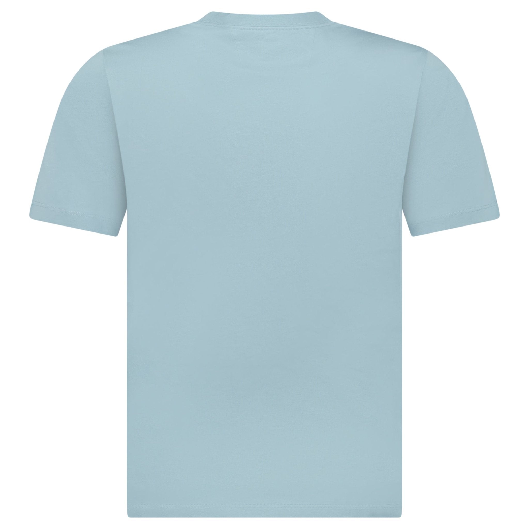 CP Company 30/1 Jersey Short Sleeve Printed T-Shirt in Blue