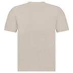 CP Company 30/1 Jersey Short Sleeve Printed T-Shirt in Dove Grey