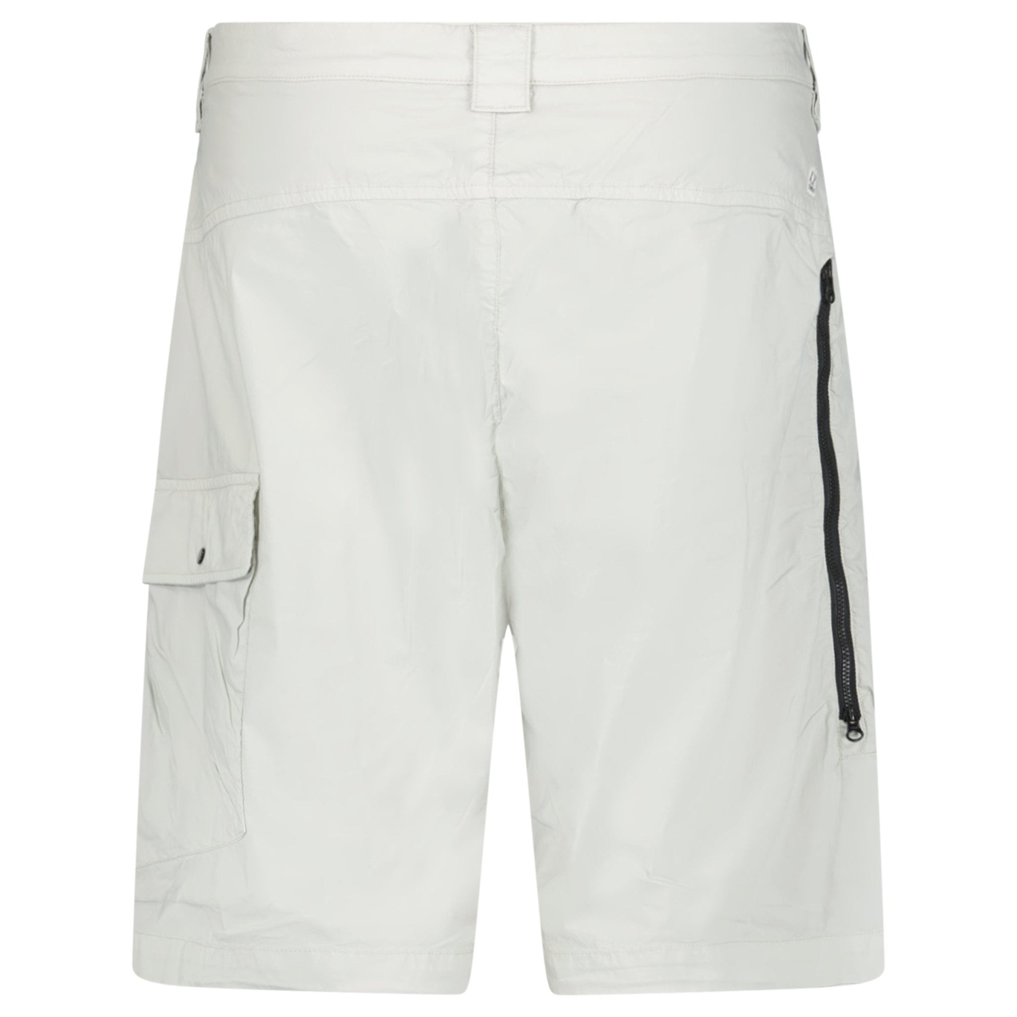 CP Company 50 Fili Lens Cargo Shorts in Blue Fox