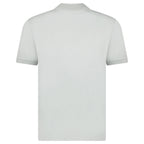 CP Company 70/2 Mercerized Polo Shirt in Blue Fox