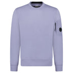 CP Company Arm Lens Diagonal Sweatshirt Lavender Violet