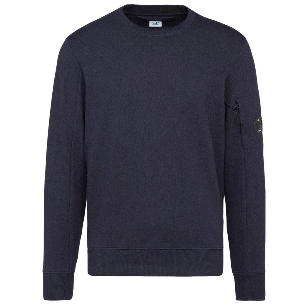 CP Company Arm Lens Thick Sweatshirt Navy