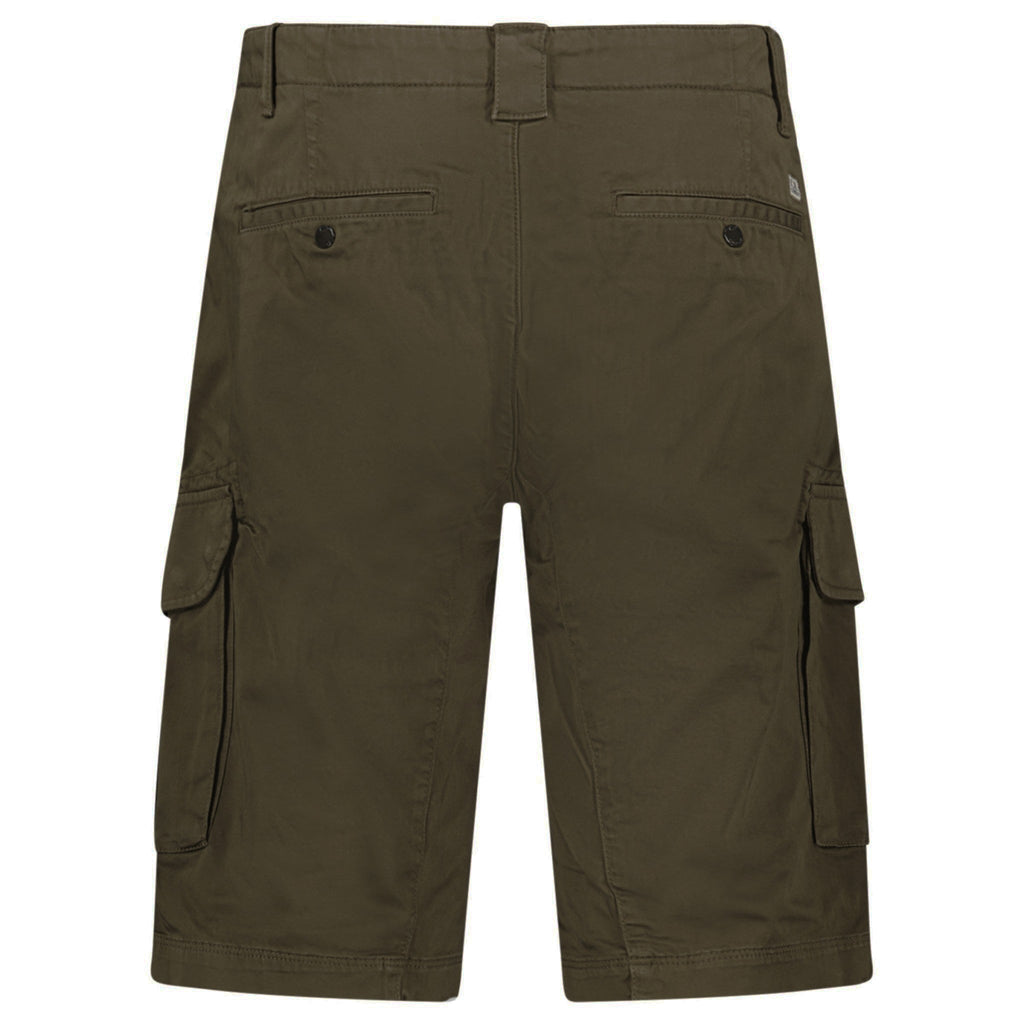 CP Company Bermuda Cargo Lens Shorts Ivy Green