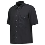 CP Company Black Popeline Short Sleeve Shirt