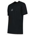 CP Company British Sailor Logo 30/1 T-Shirt in Black