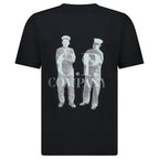 CP Company British Sailor Logo 30/1 T-Shirt in Black