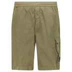 CP Company Chrome-R Cargo Shorts in Military Green