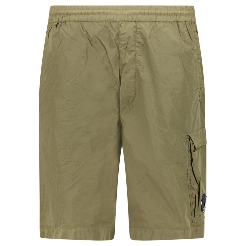 CP Company Chrome-R Cargo Shorts in Military Green