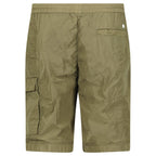 CP Company Chrome-R Cargo Shorts in Military Green