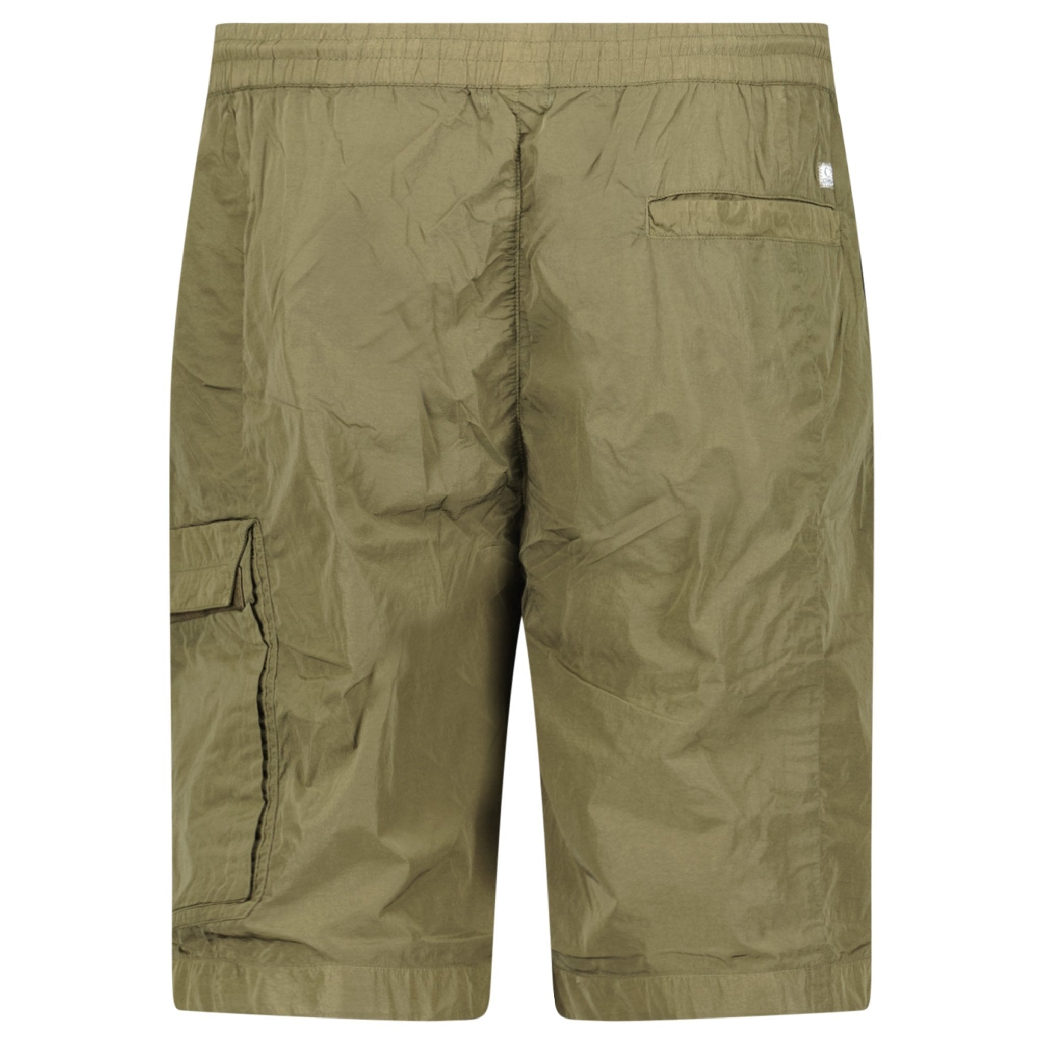 CP Company Chrome-R Cargo Shorts in Military Green