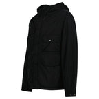 CP Company Chrome-R Padded Goggle Jacket in Black