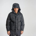 CP Company Chrome-R Padded Goggle Jacket in Black