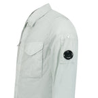 CP Company Chrome-R Pocket Overshirt Blue Fox