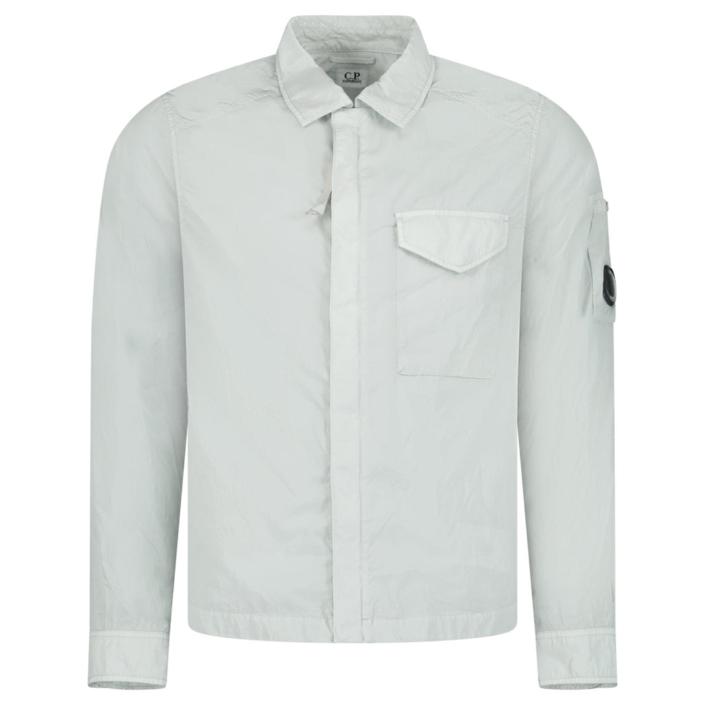 CP Company Chrome-R Pocket Overshirt Blue Fox