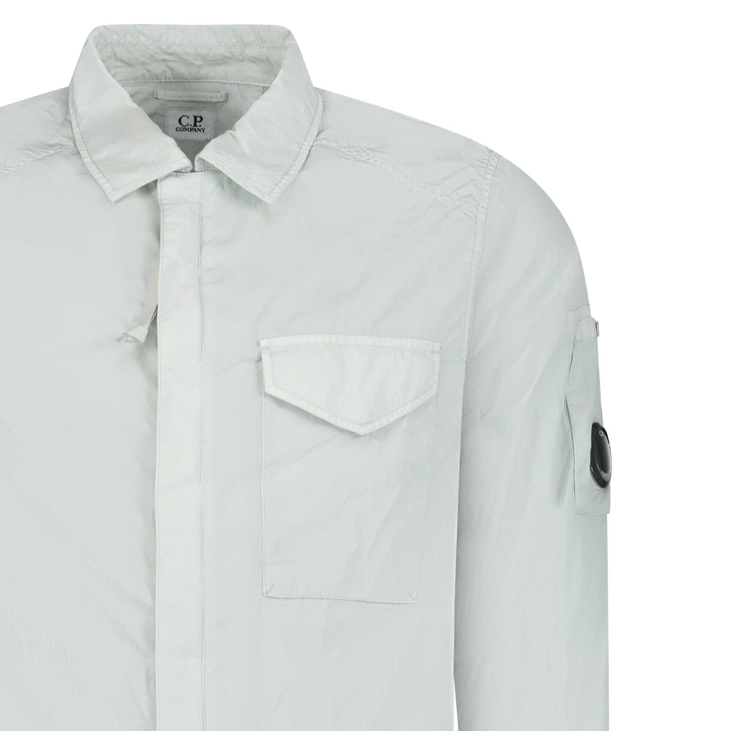 CP Company Chrome-R Pocket Overshirt Blue Fox