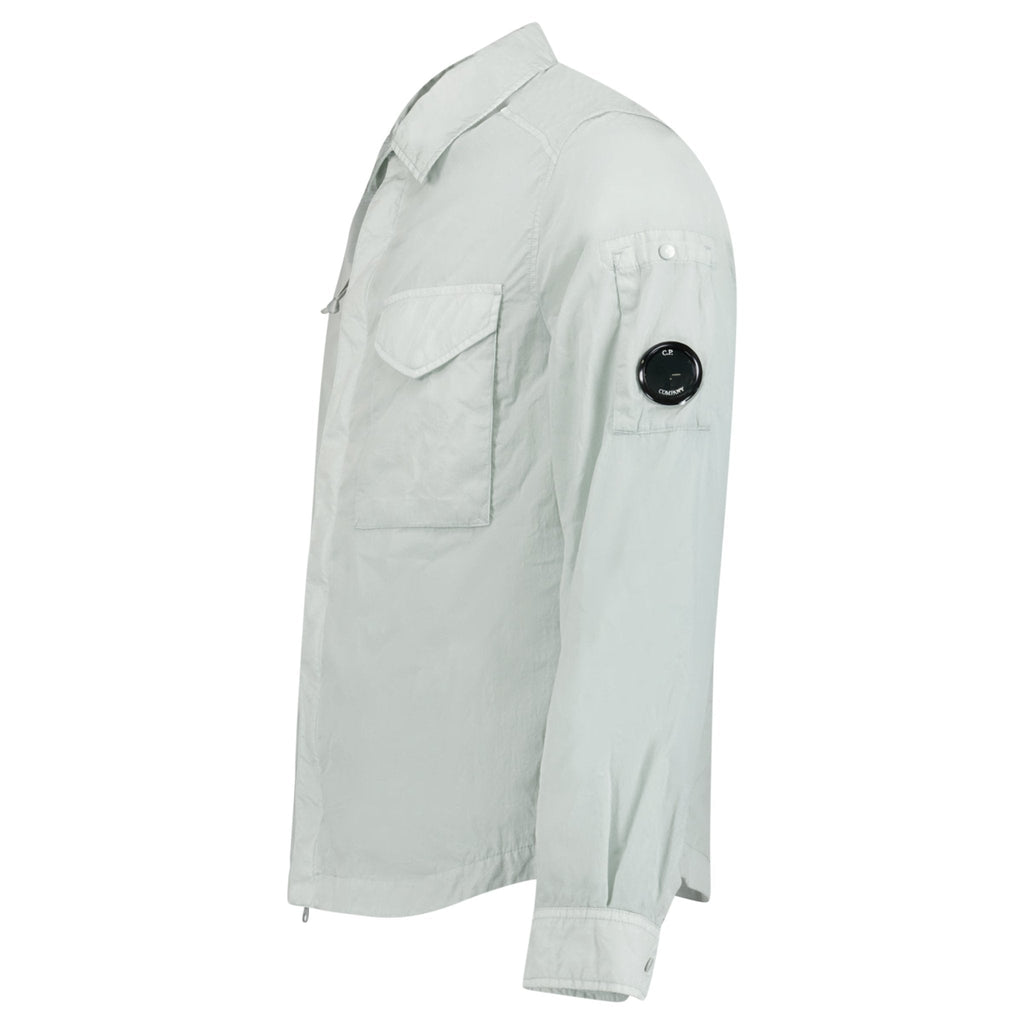 CP Company Chrome-R Pocket Overshirt Blue Fox