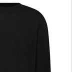CP Company Brushed and Emerized Diagonal Fleece Crewneck Sweatshirt Black