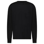 CP Company Brushed and Emerized Diagonal Fleece Crewneck Sweatshirt Black