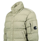 CP Company Chrome-R Down Jacket in Gunmetal Grey