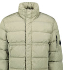 CP Company Chrome-R Down Jacket in Gunmetal Grey