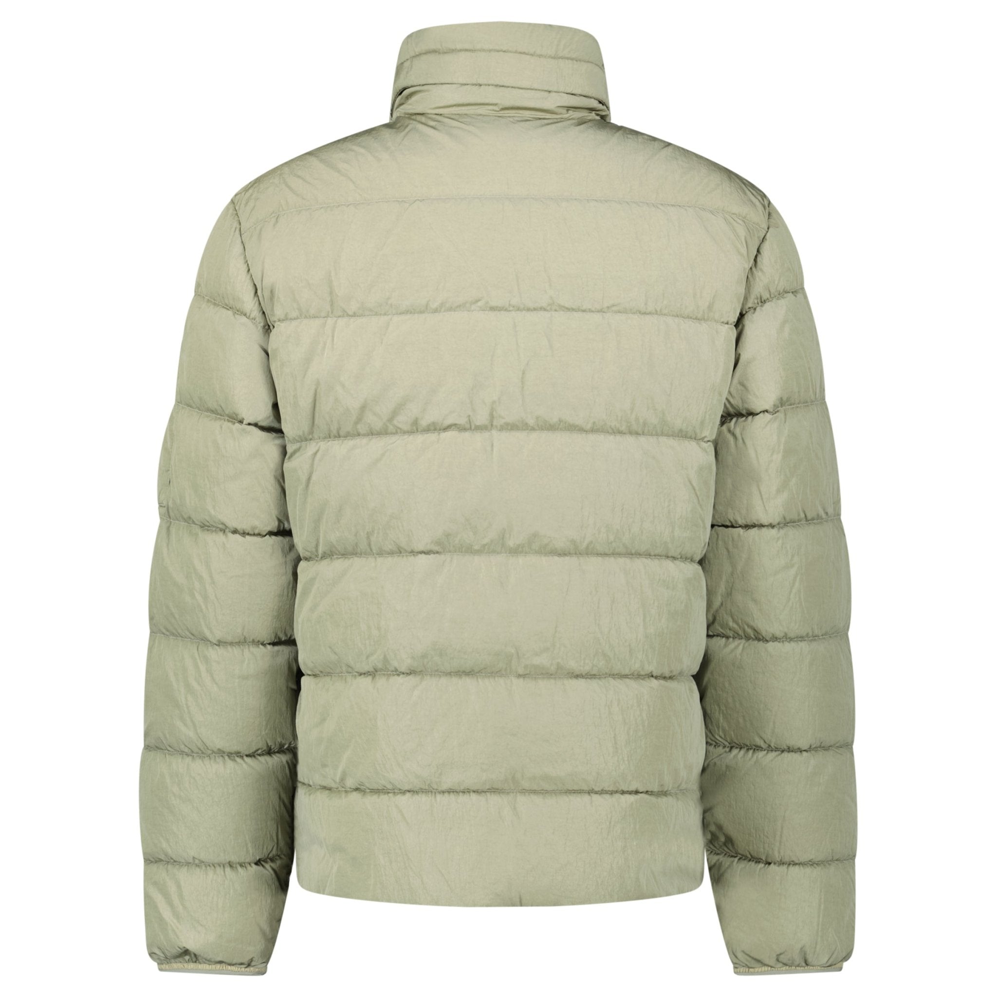 CP Company Chrome-R Down Jacket in Gunmetal Grey
