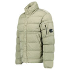 CP Company Chrome-R Down Jacket in Gunmetal Grey