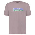 CP Company Cotton-Jersey T-Shirt in Purple Dove