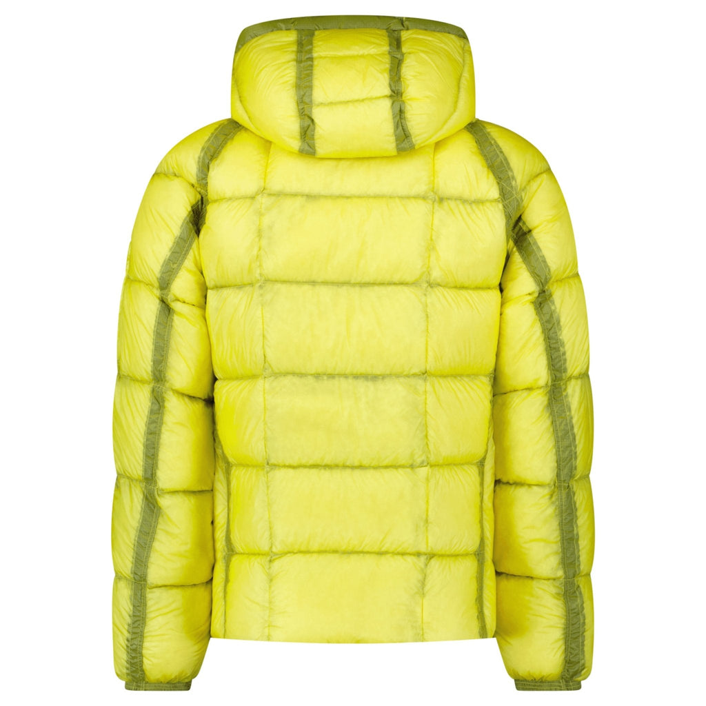CP Company D.D. Shell Hooded Down Puffer Jacket Green Sheen