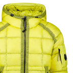 CP Company D.D. Shell Hooded Down Puffer Jacket Green Sheen