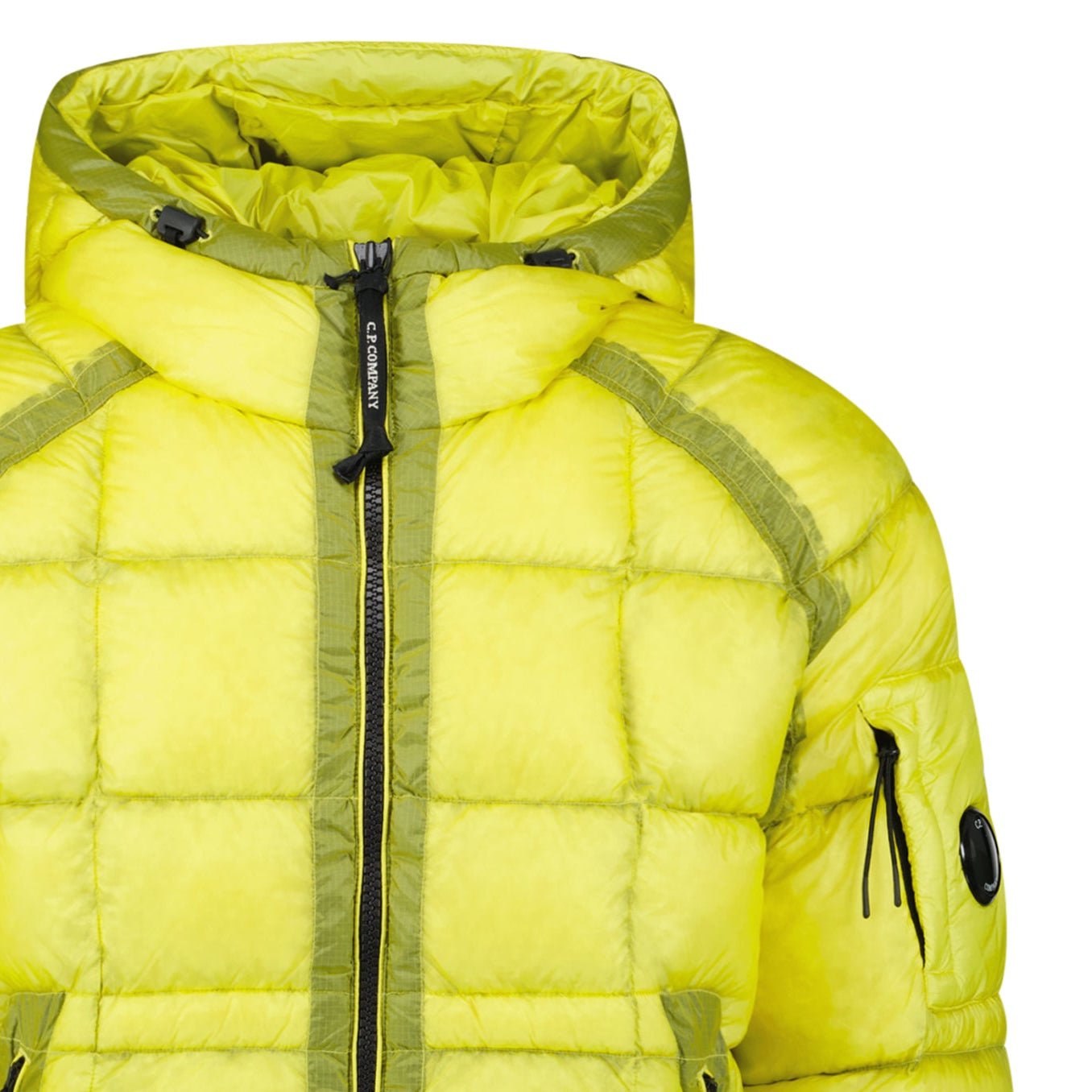 CP Company D.D. Shell Hooded Down Puffer Jacket Green Sheen
