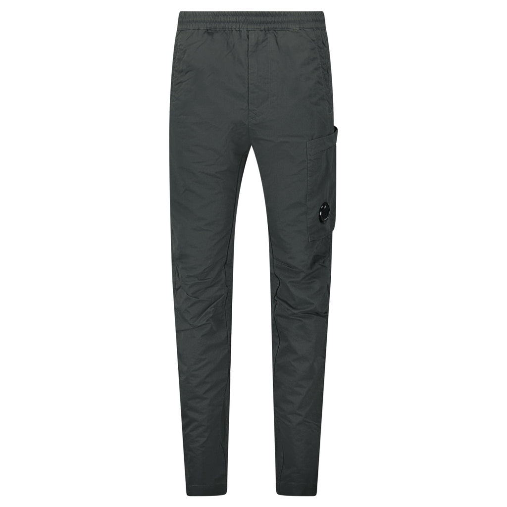 CP Company Diagonal Flatt Nylon Regular Cargo Pants in Grey