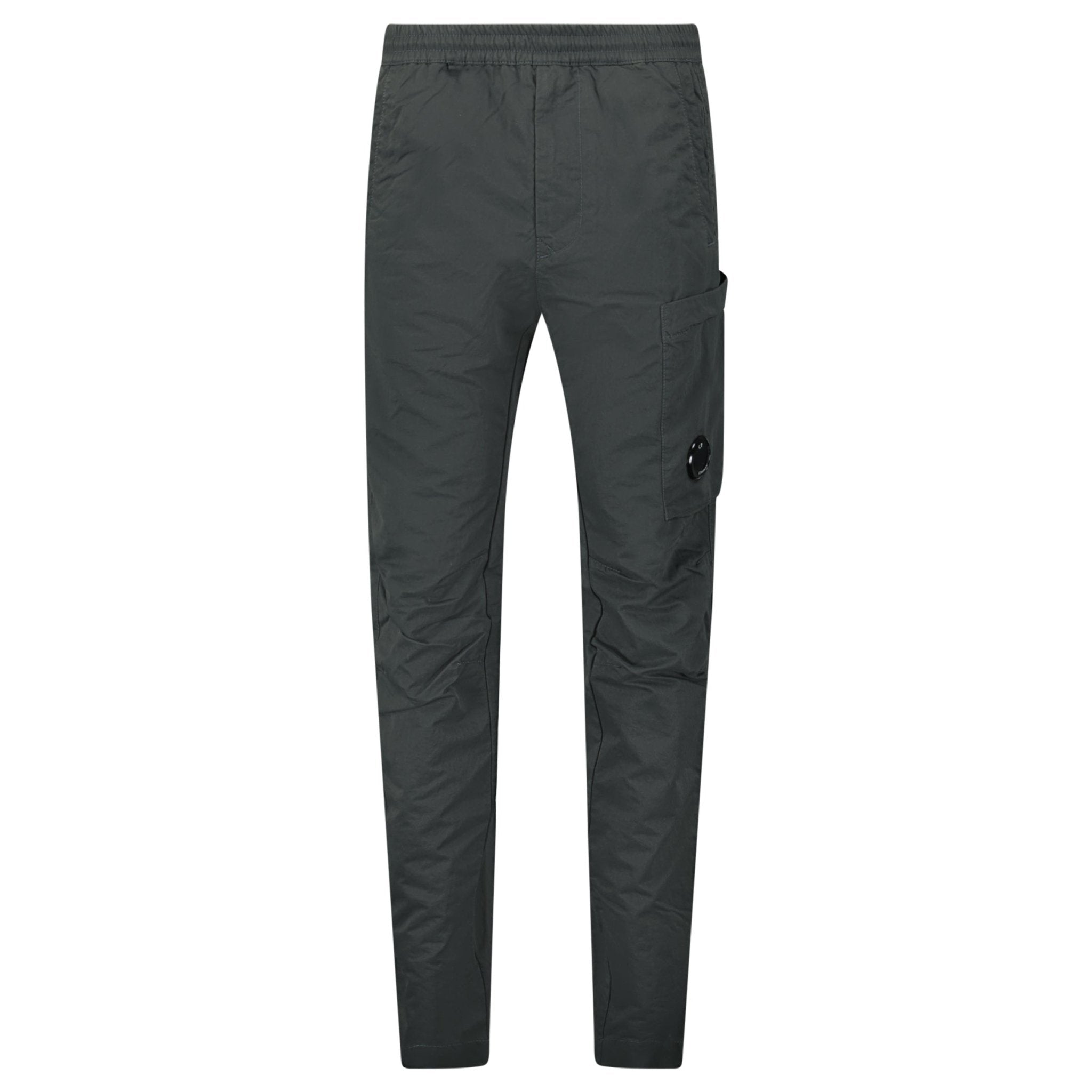 CP Company Diagonal Flatt Nylon Regular Cargo Pants in Grey