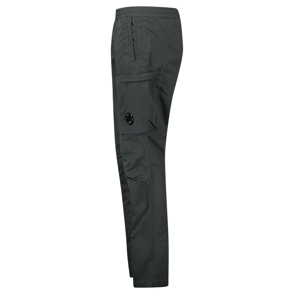 CP Company Diagonal Flatt Nylon Regular Cargo Pants in Grey