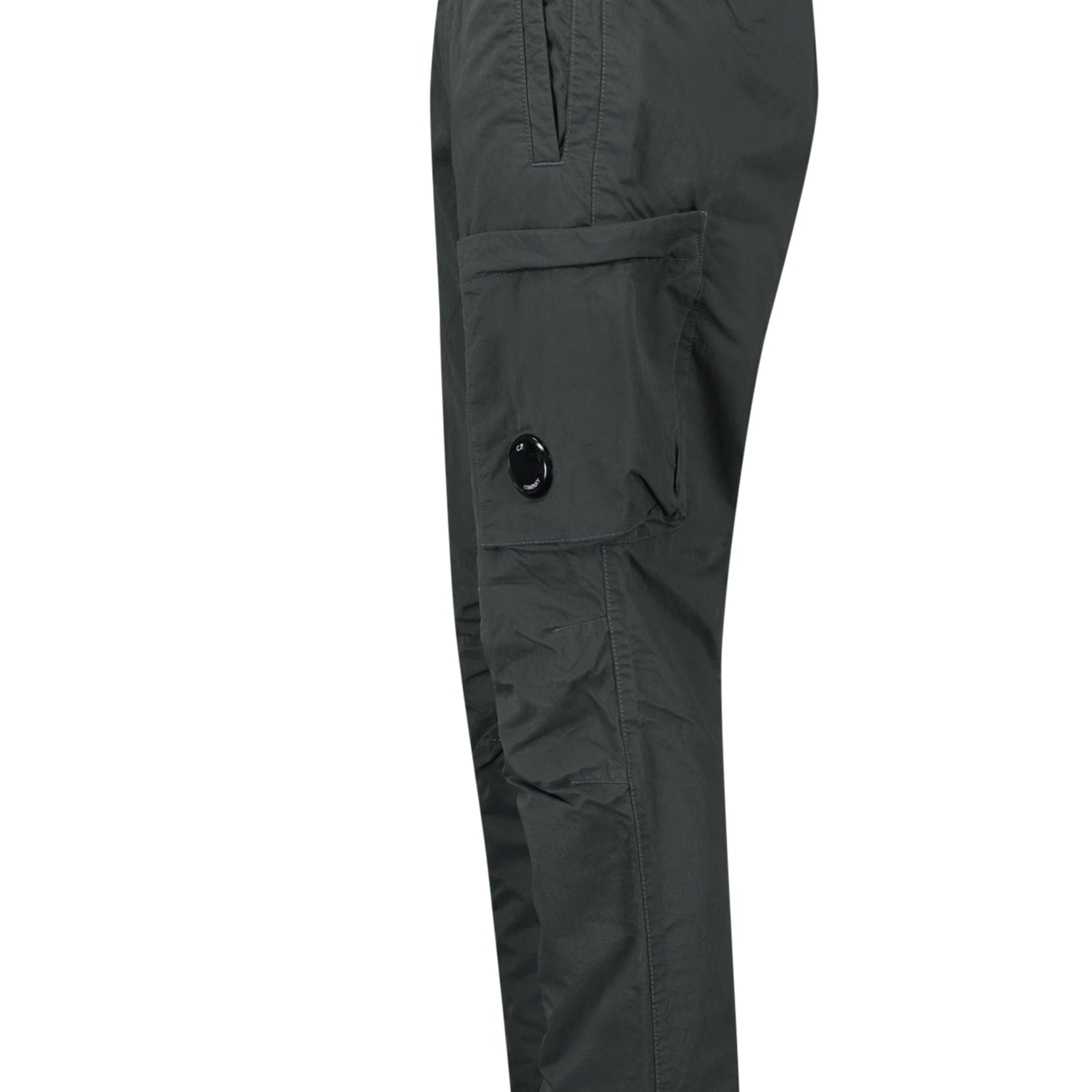 CP Company Diagonal Flatt Nylon Regular Cargo Pants in Grey