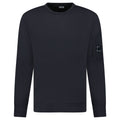 CP Company Lens Light Fleece Crewneck Sweatshirt Black