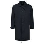 CP Company Twill Fishtail Padded Coat in Navy