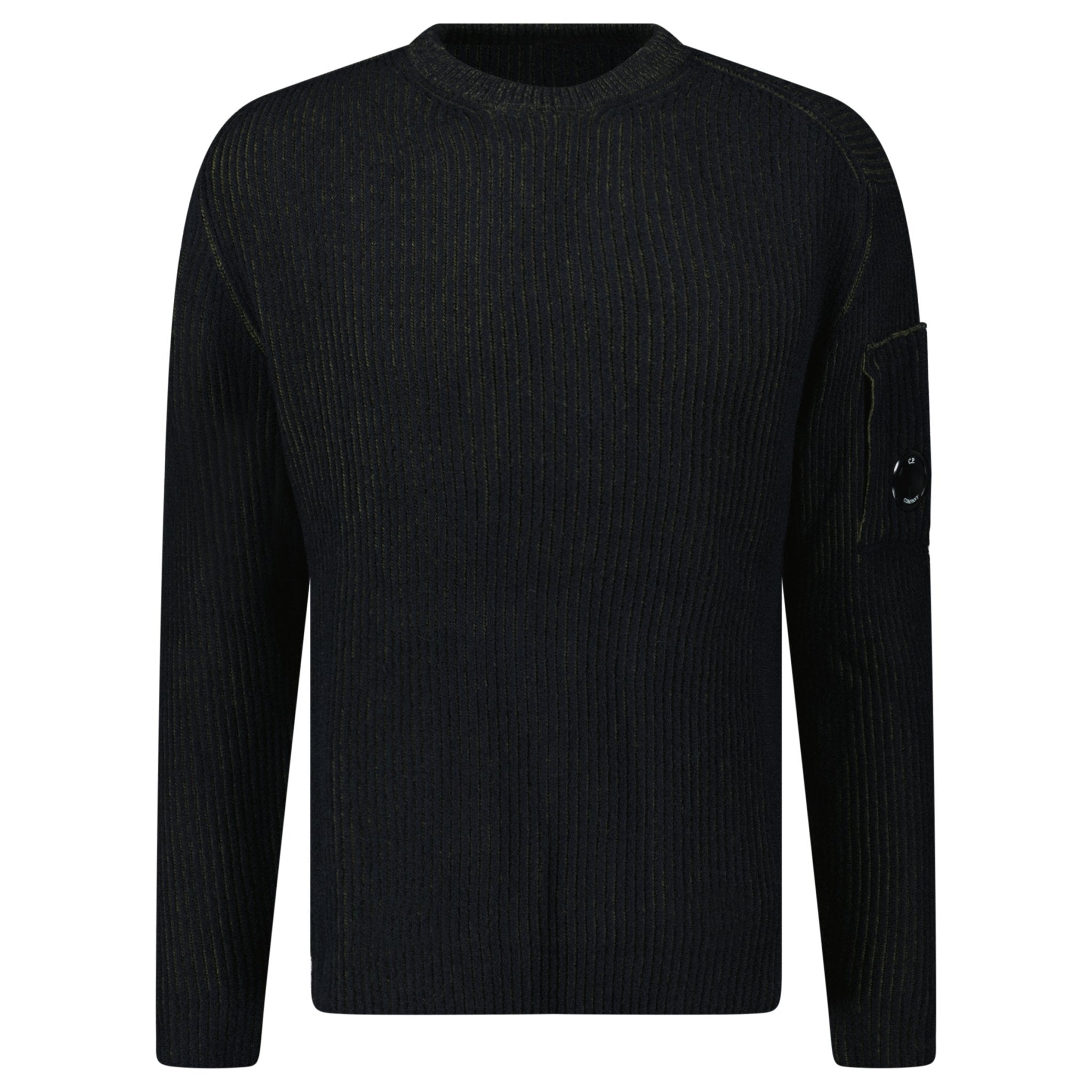 CP Company Vanisé Crewneck Sweater Navy/Green