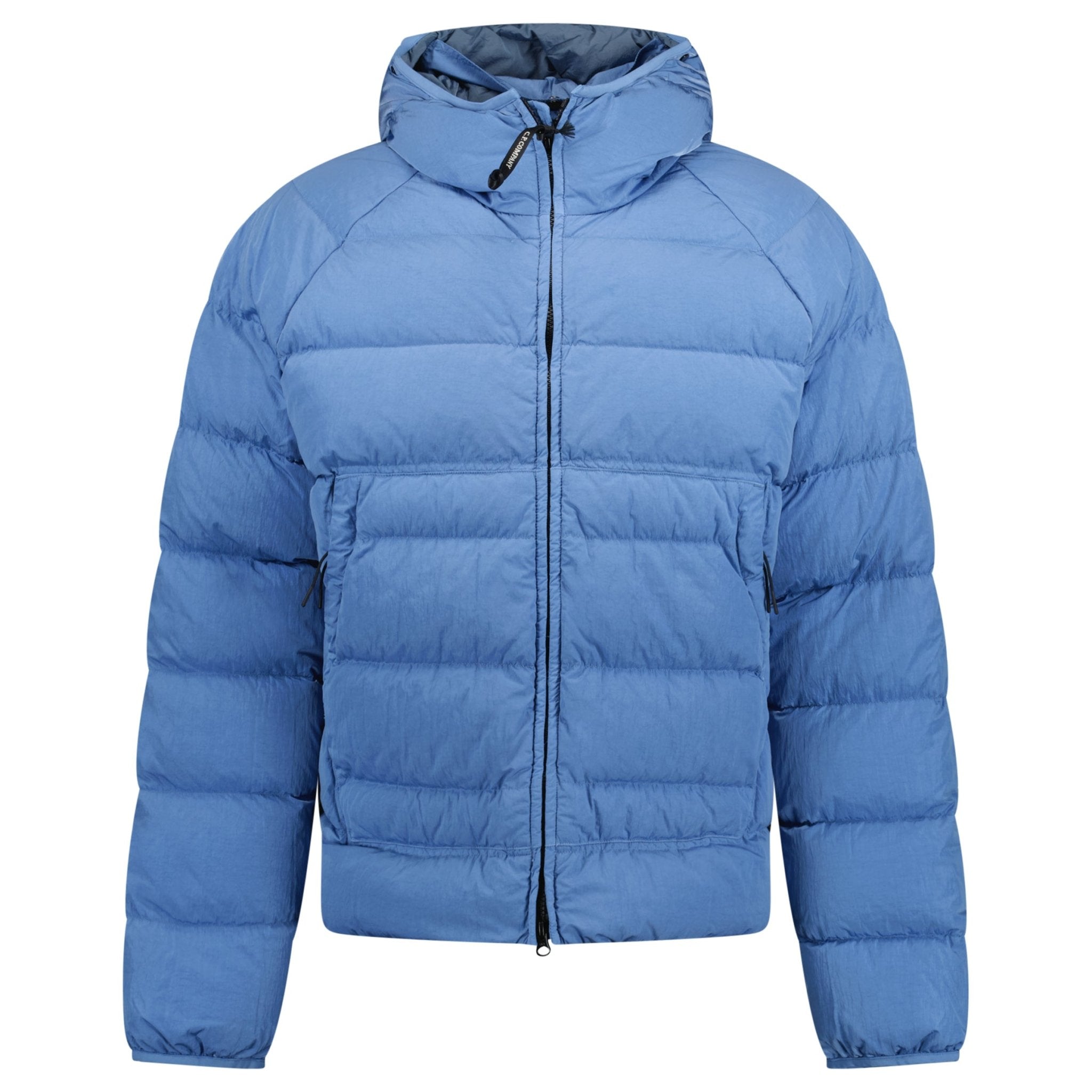 CP Company Eco-Chrome R Goggle Jacket Flint Riviera Blue