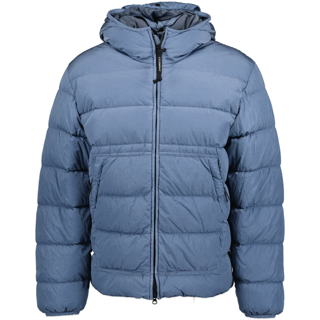 CP Company Eco-Chrome R Goggle Jacket Flint Stone Blue