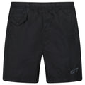 CP Company Eco-Chrome R Logo Embroidery Swim Shorts in Black