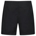 CP Company Eco-Chrome R Logo Embroidery Swim Shorts in Black