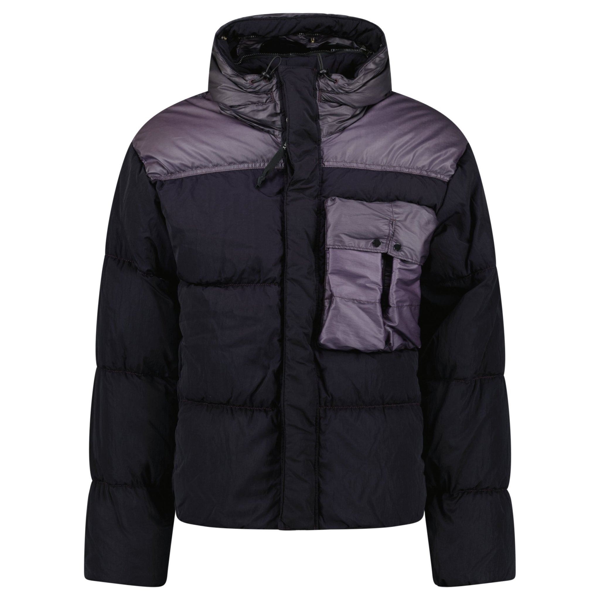 CP Company Eco Chrome R Mixed Goggle Down Jacket Nightshade