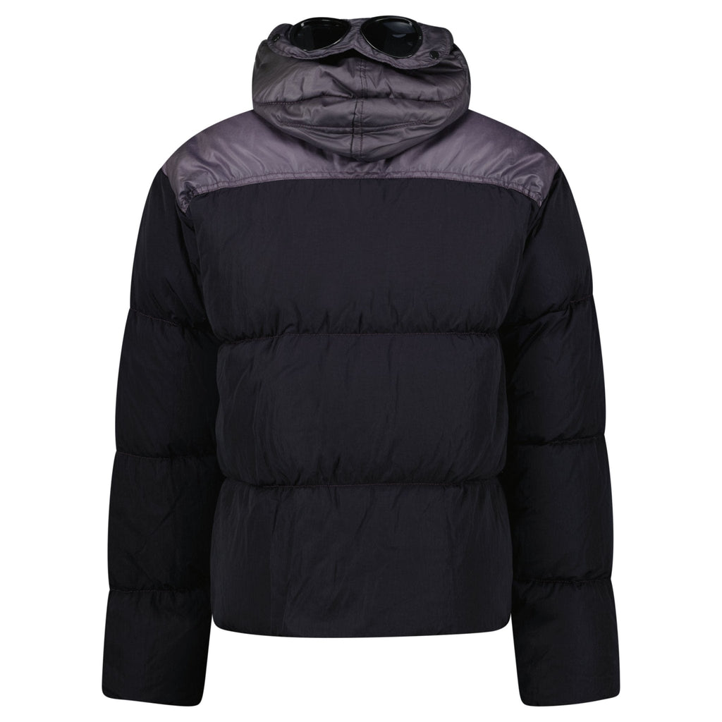 CP Company Eco Chrome R Mixed Goggle Down Jacket Nightshade
