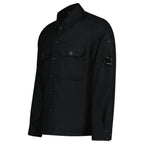 CP Company Felt Lens Overshirt in Black